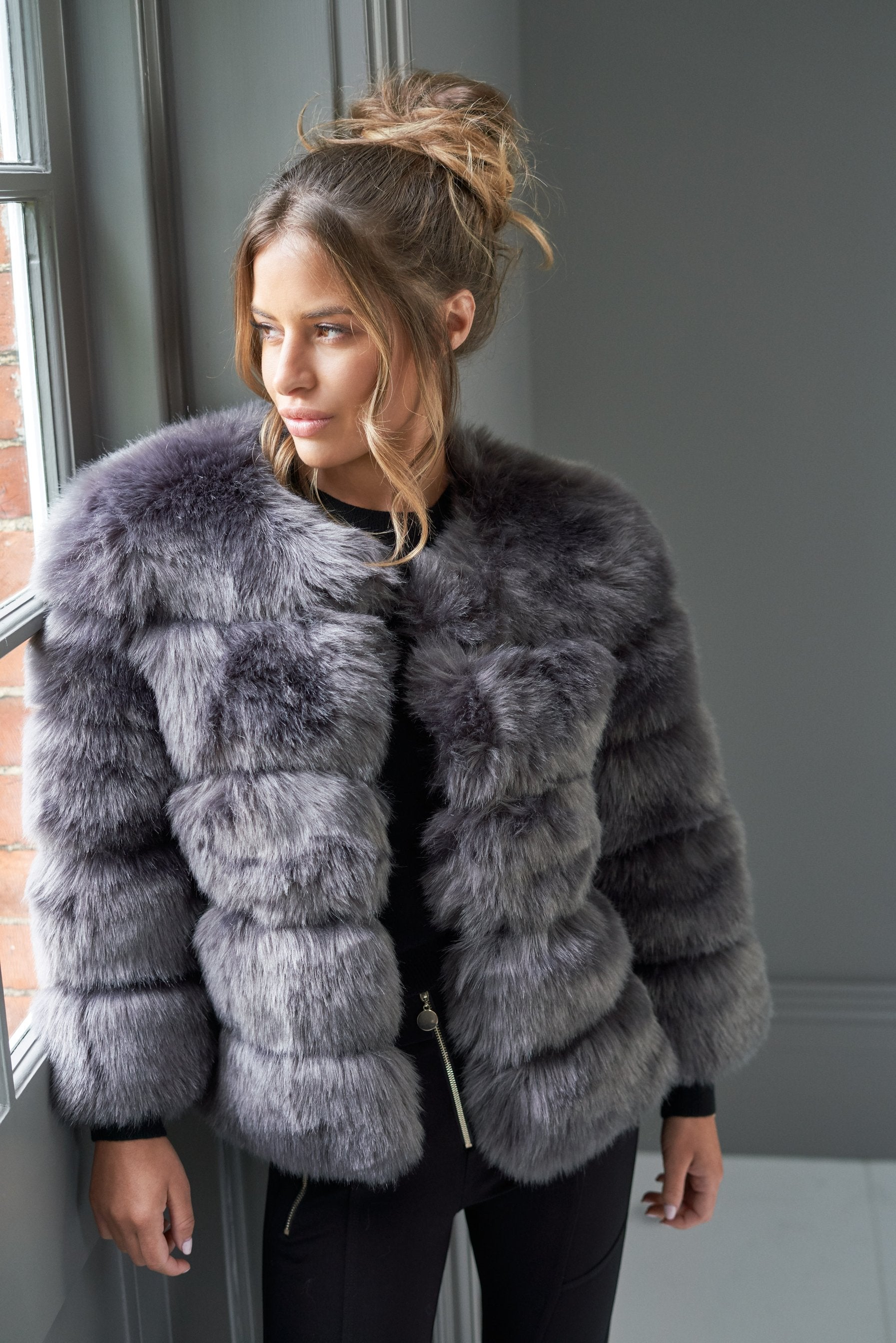 Celeste™ | Faux Fur Jas