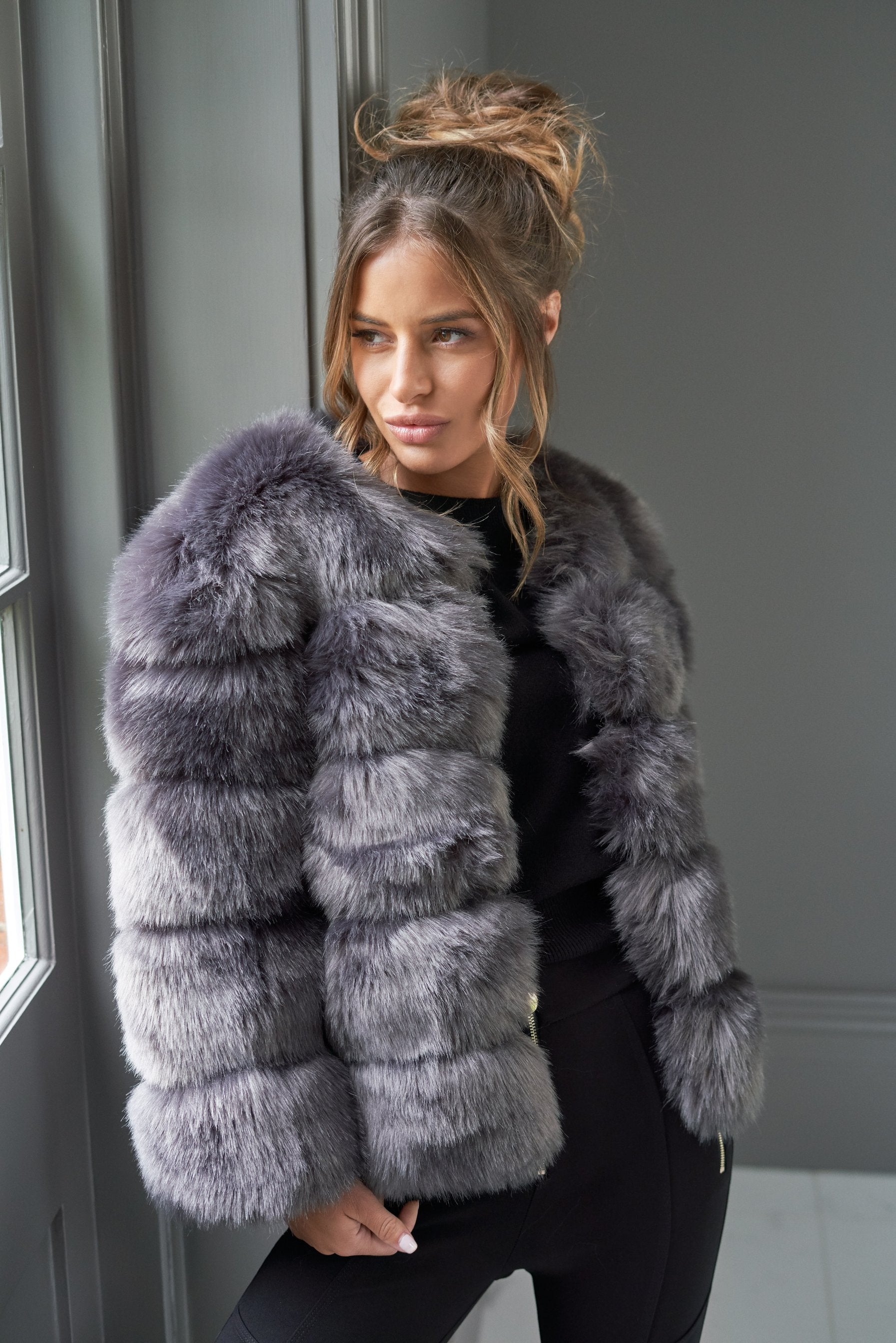 Celeste™ | Faux Fur Jas