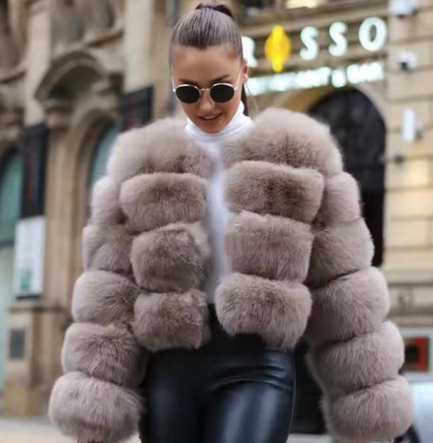 Celeste™ | Faux Fur Jas