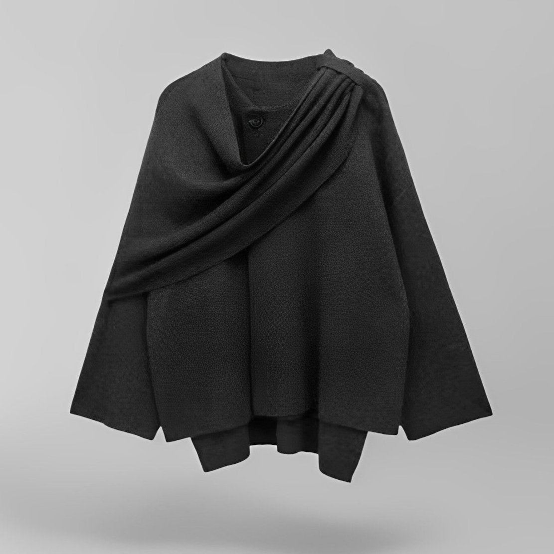 NAYA™ CAPE COAT - Maak een Statement met Stijl! ✨